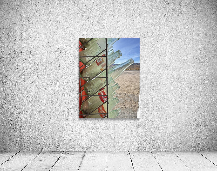 Desert Coke Bottles Wall Preview