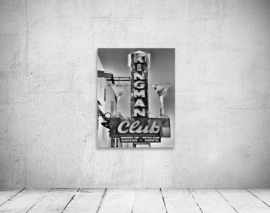Kingman Club fine art B & W Wall Preview