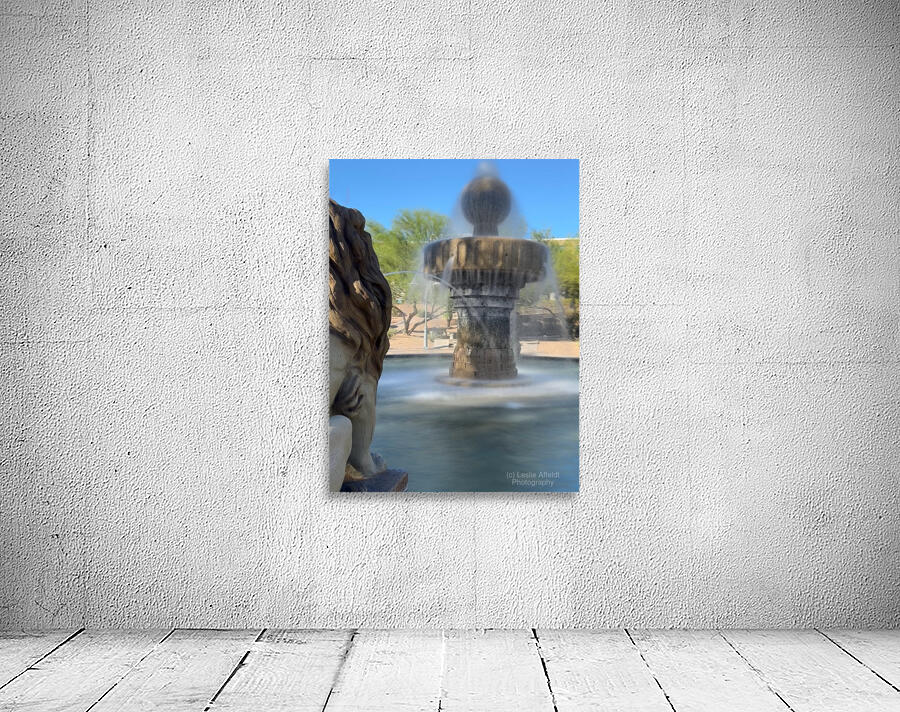 Fountain at English Village Wall Preview