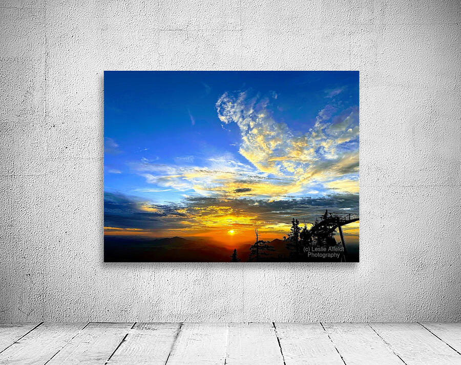 Sunset at Snowbowl -4 Wall Preview