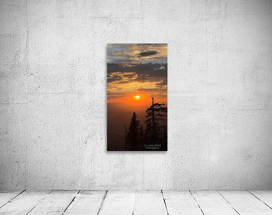 Sunset at Snowbowl -3 Wall Preview