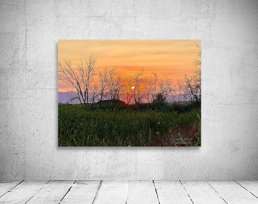 Sunset on Silica Road -2 Wall Preview