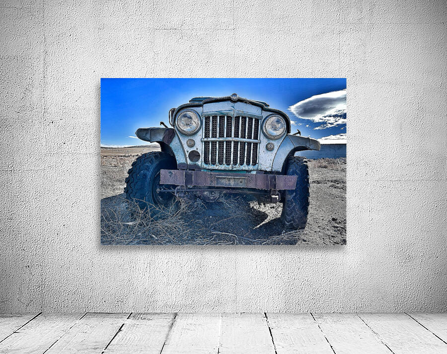 Old Jeep Wall Preview