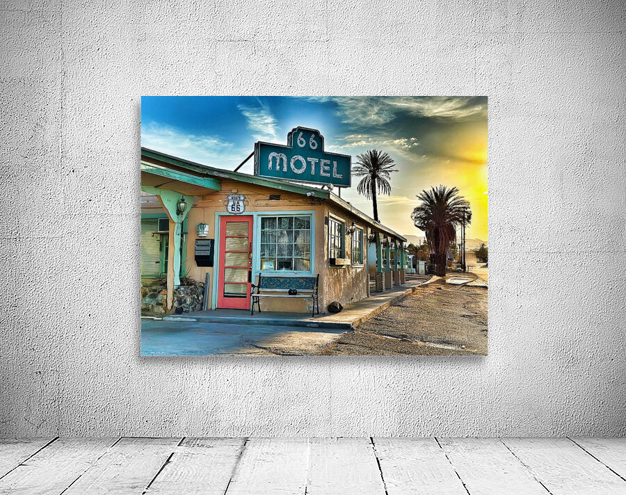 The 66 Motel - Needles California Wall Preview