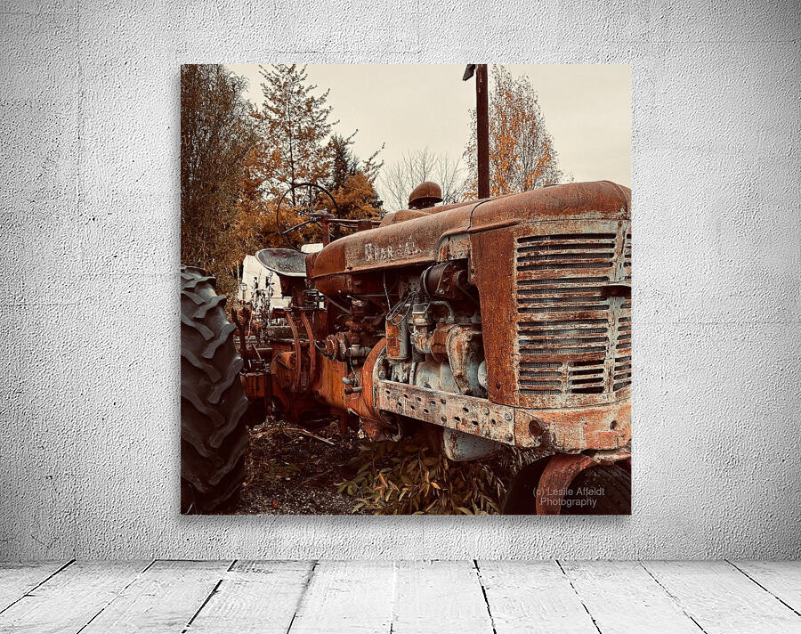 Vintage Farmall Tractor Wall Preview
