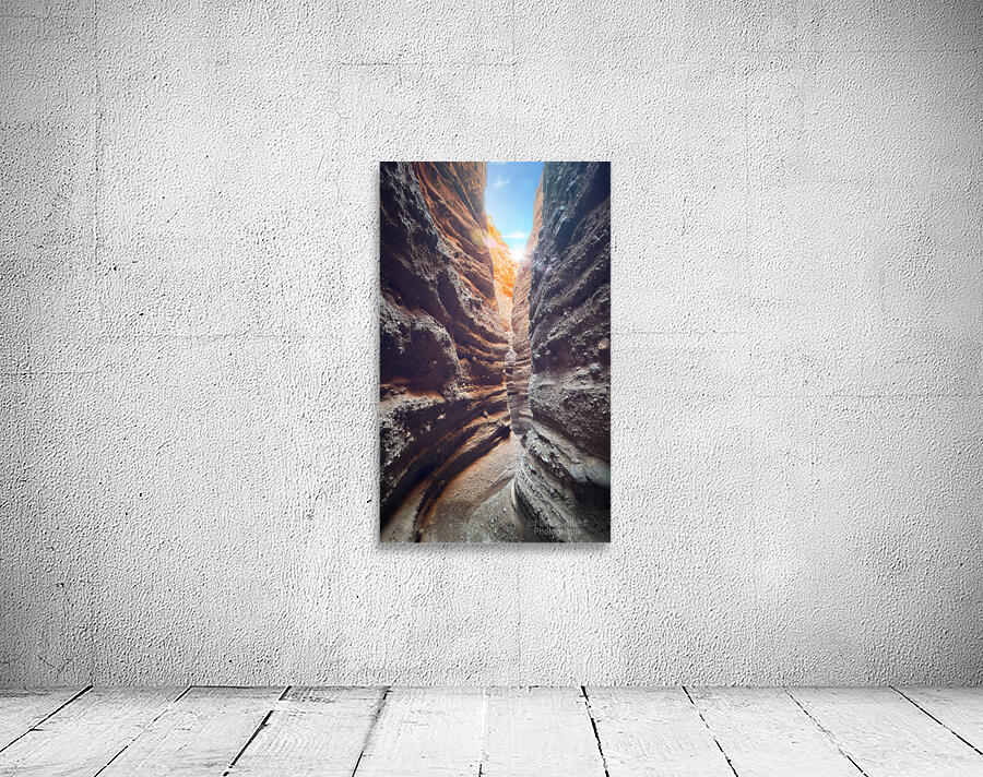 Sunlight in Knife Canyon Wall Preview