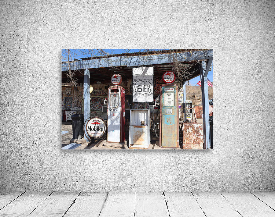 Mobil Oil at Hackberry Route 66 Wall Preview