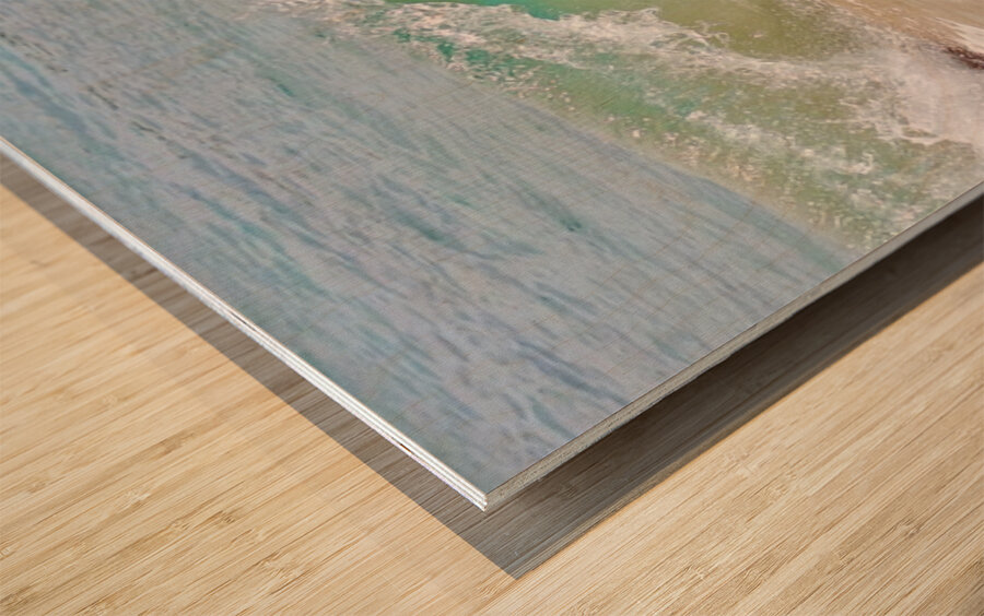 Wave Lanai Wood print