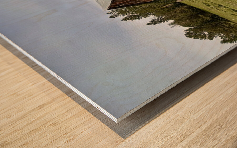 Colockum Ridge House Wood print