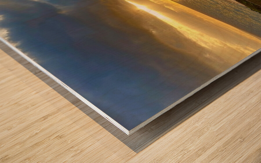 Kihei Sunset 1 Wood print