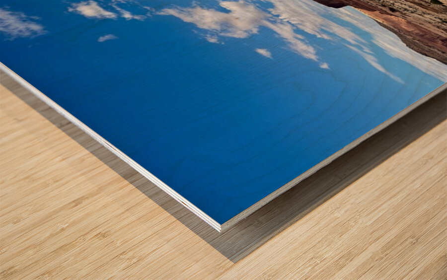 Monitor & Merrimack Rock - 2 Wood print