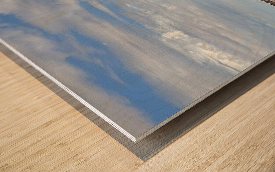 Merrimack Rock Wood print