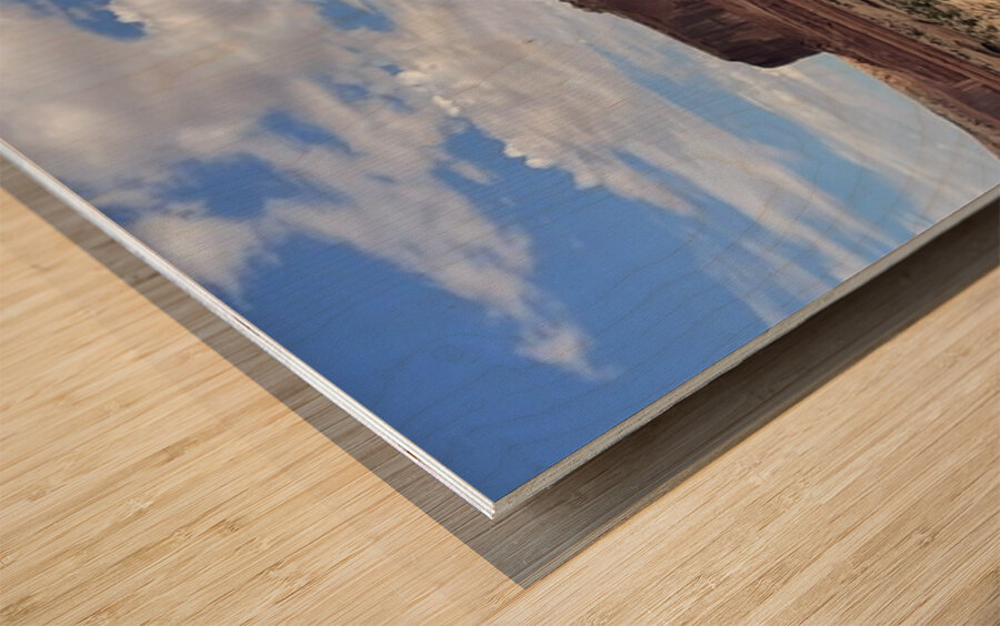 Monitor & Merrimack rock  - 1 Wood print