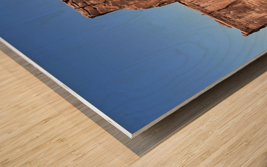 The Courthouse Towers Wood print