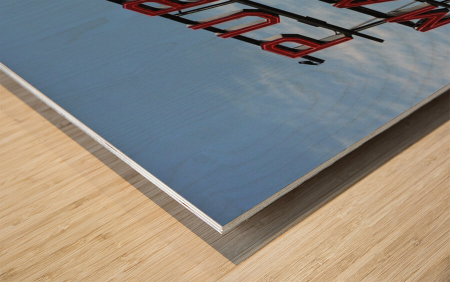 Public Market Wood print