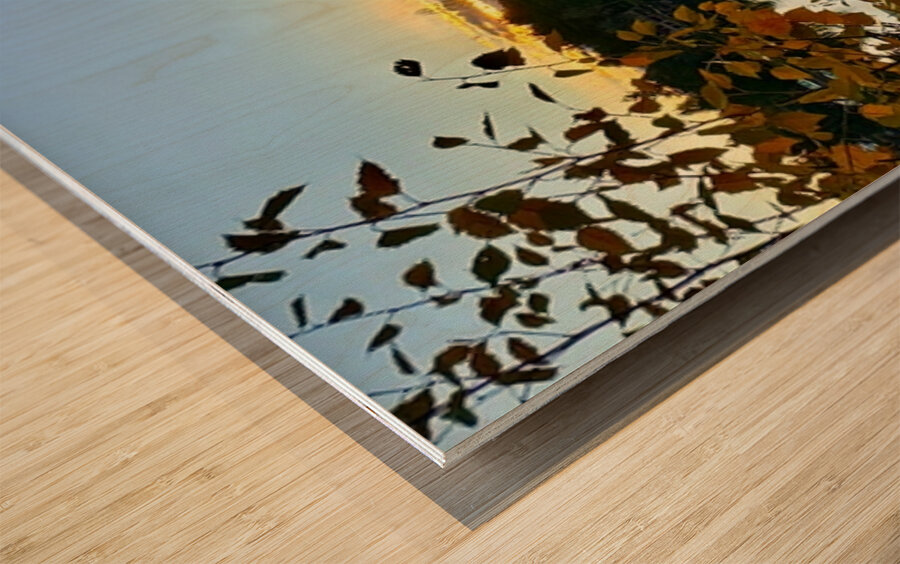 Star Lake Washington - 2 Wood print