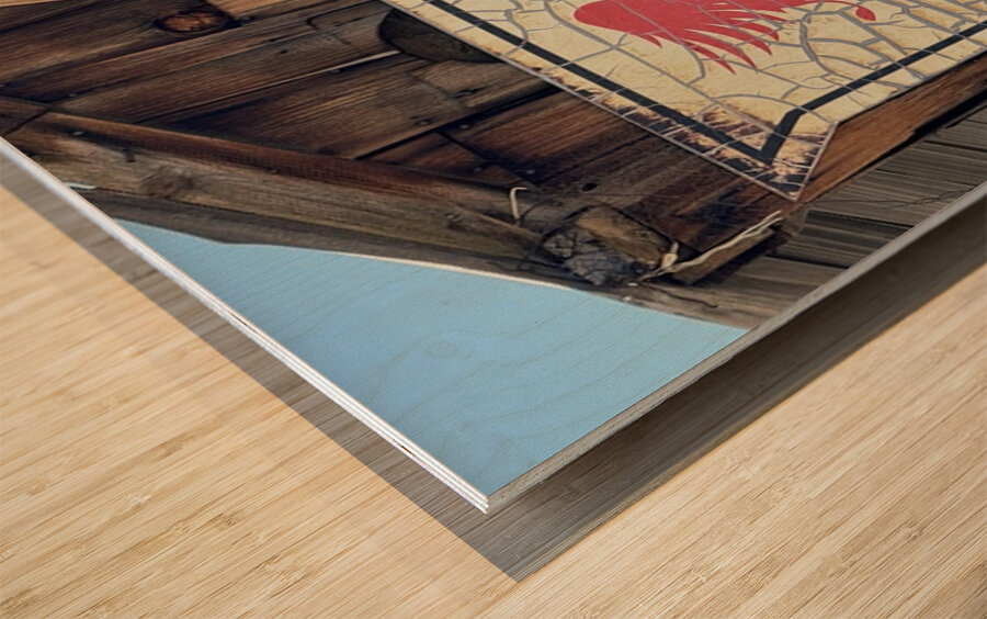 Hillbilly Mobil Wood print