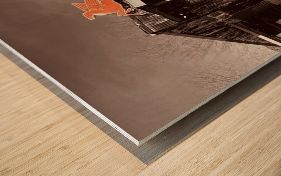 Hackberry Wood print