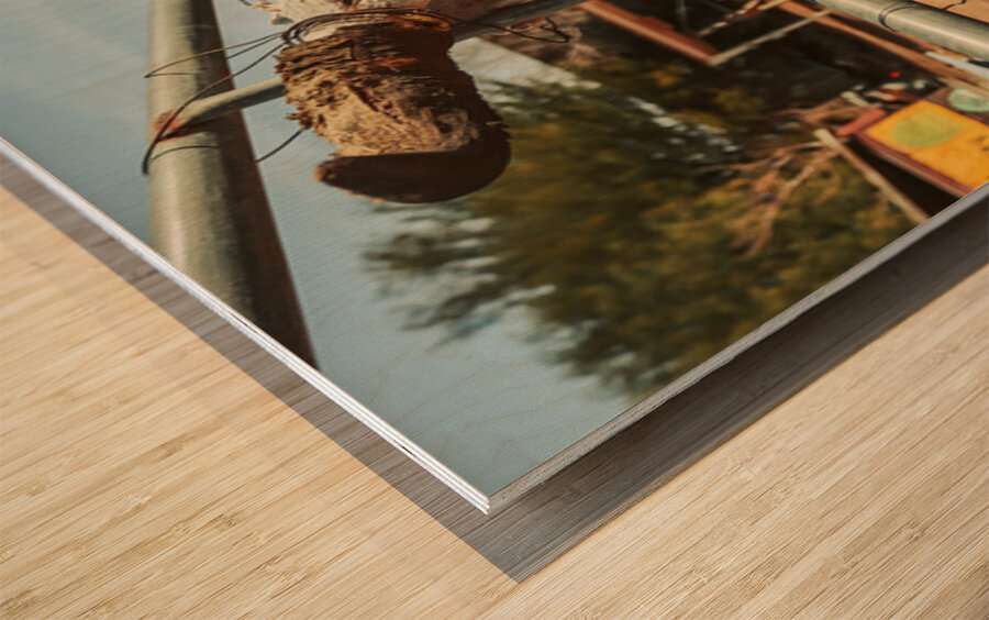 Weathered by Time Wood print