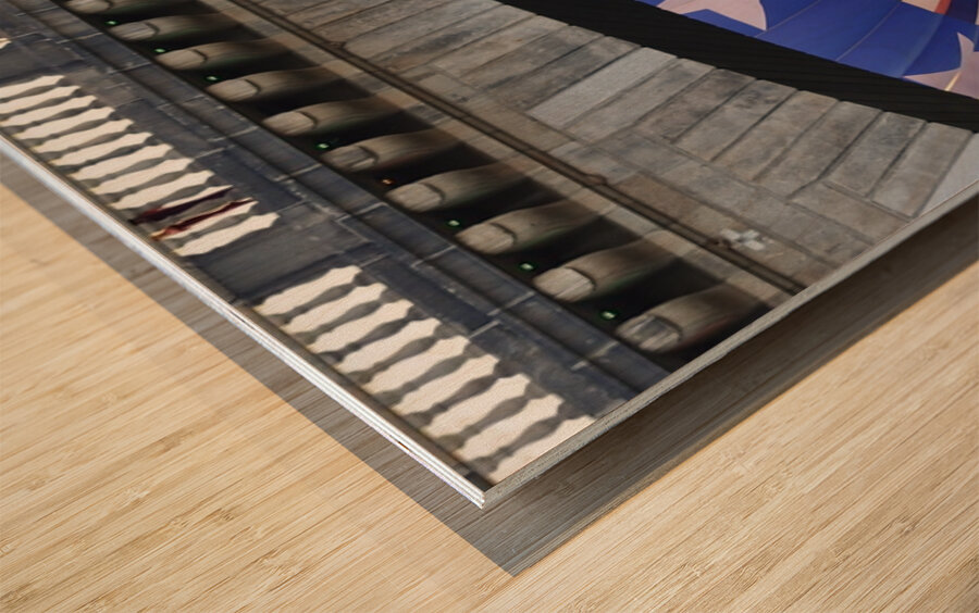 Splash and Dash Wood print