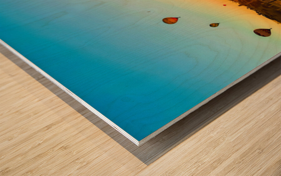 No Bad Days Wood print