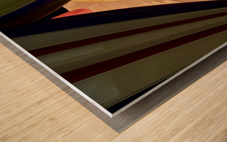 Peek A Boo Wood print