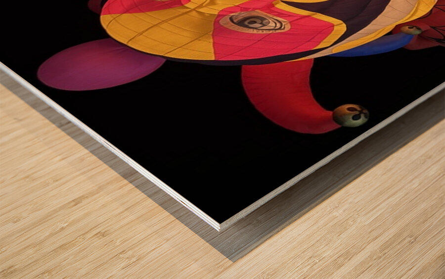 Inflation Wood print