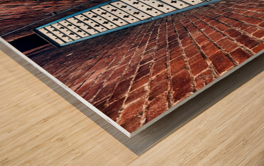 Bisbee Staircase -2 Wood print