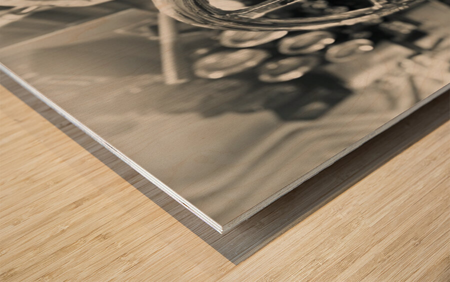 Stop Valve Wood print