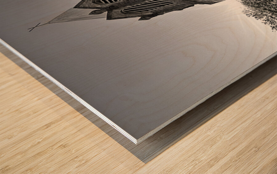 Take me to Church Wood print