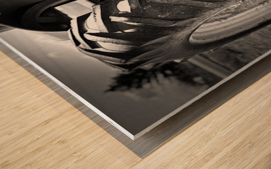 Tractor Wood print