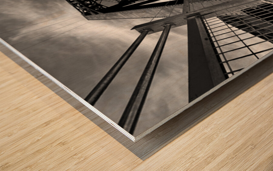 The bridge at Beverly -2 Wood print