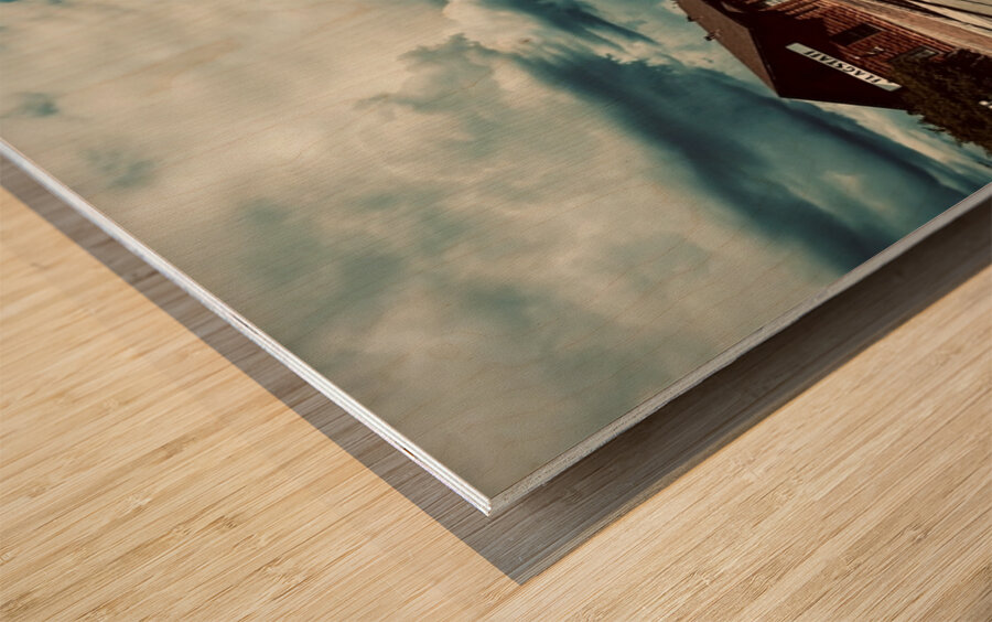 Lucky Strike Wood print