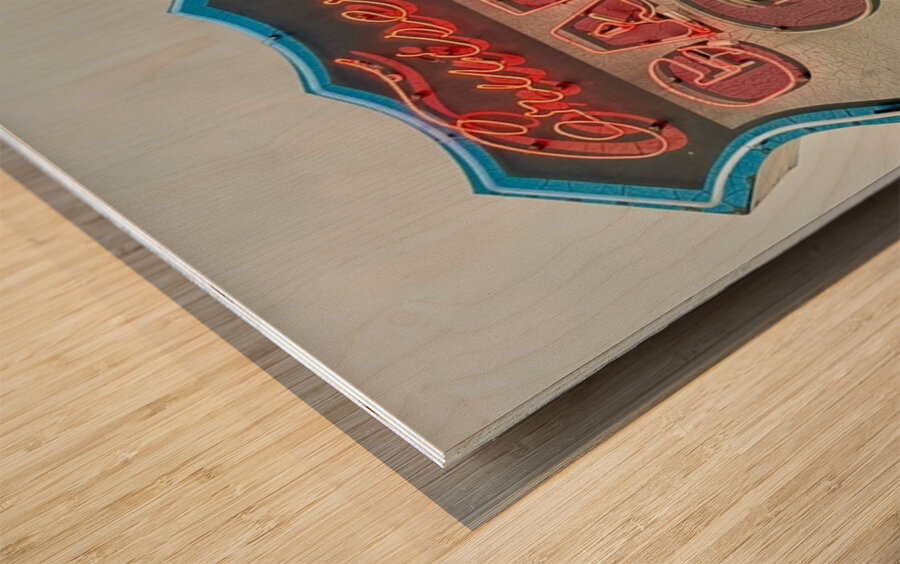 Cruisers Bar & Grill Wood print