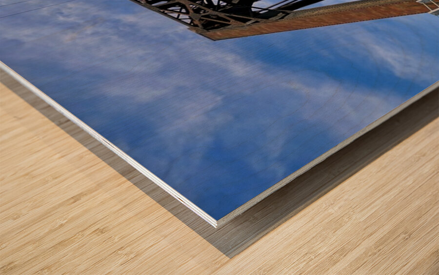 The Bridge at Beverly -3 Wood print