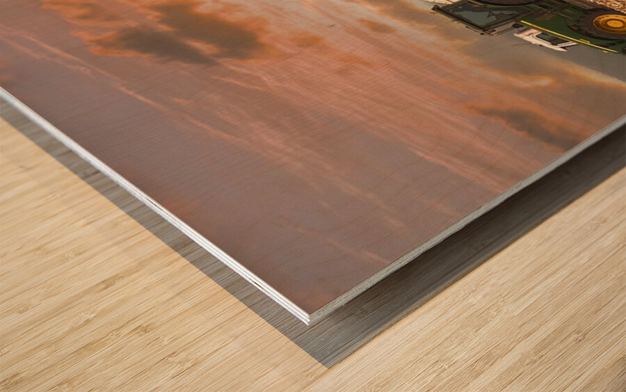 Thank a Farmer Wood print