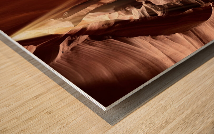Upper Antelope Canyon -1 Wood print