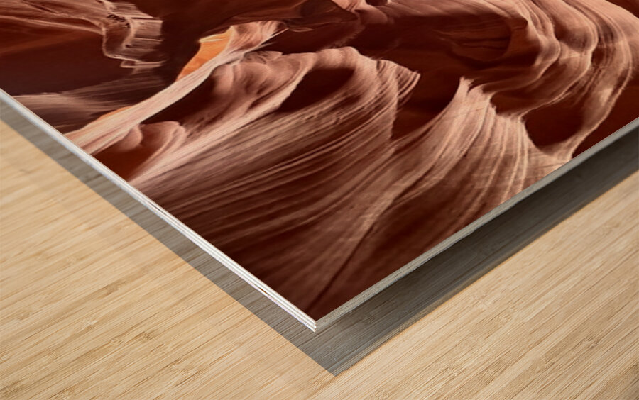 Antelope Canyon-4 Wood print