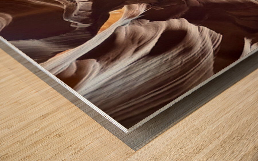 Antelope Canyon-3 Wood print