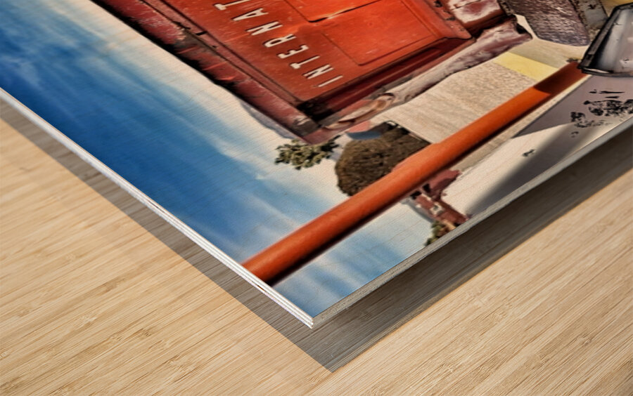 International Tailgate Wood print