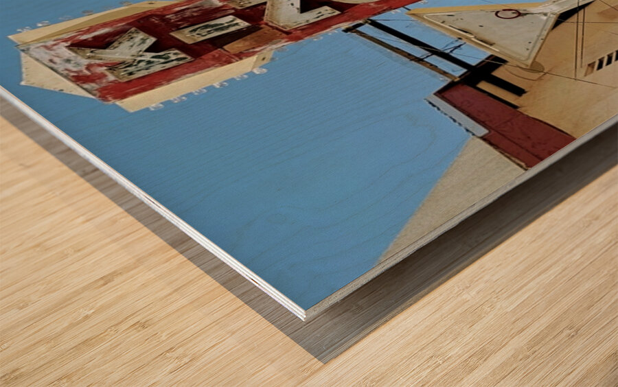 Kingman Club full color Wood print