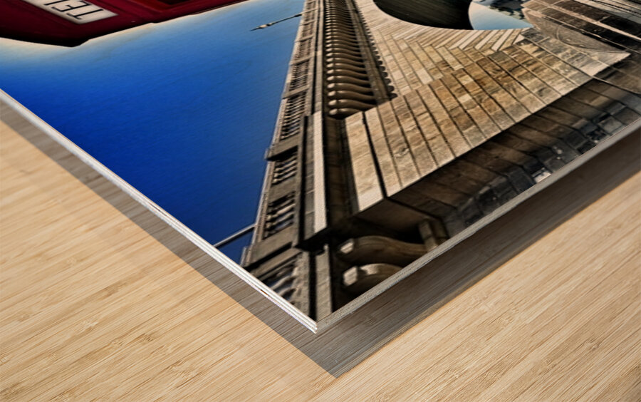 London Calling Wood print