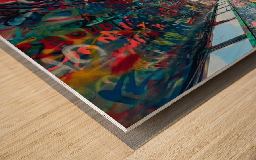 Magical Mystery Bus -2 Wood print