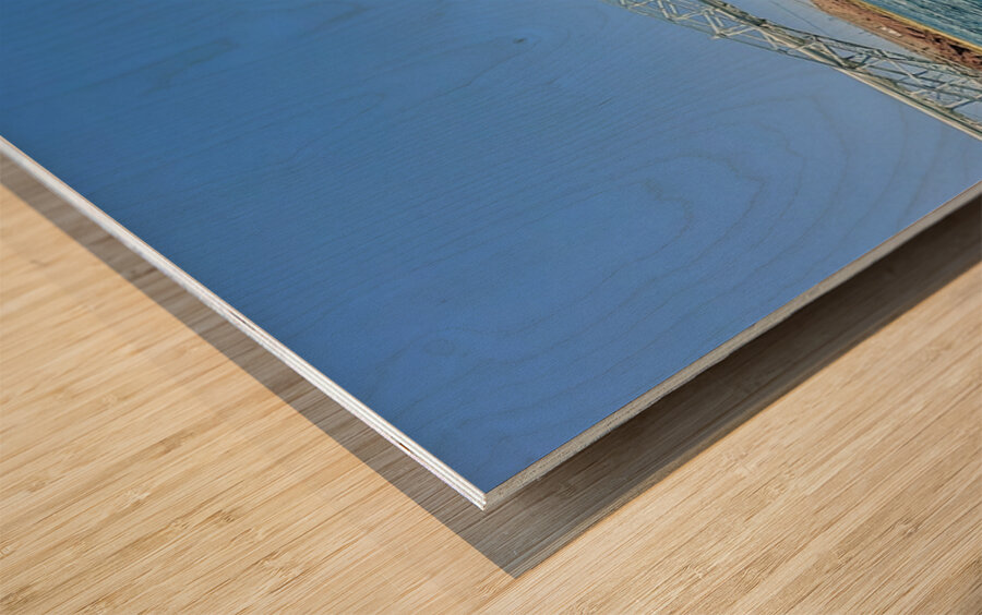 The Topock Bridge -3 Wood print