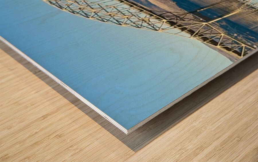 Vantage Bridge -2 Wood print