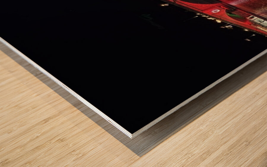 Christmas at London Bridge -3 Wood print