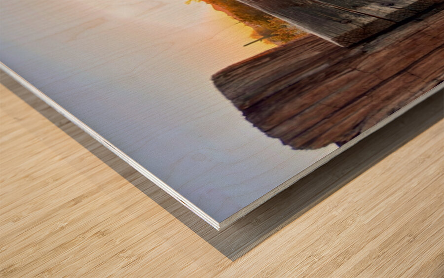 Sundown Wood print