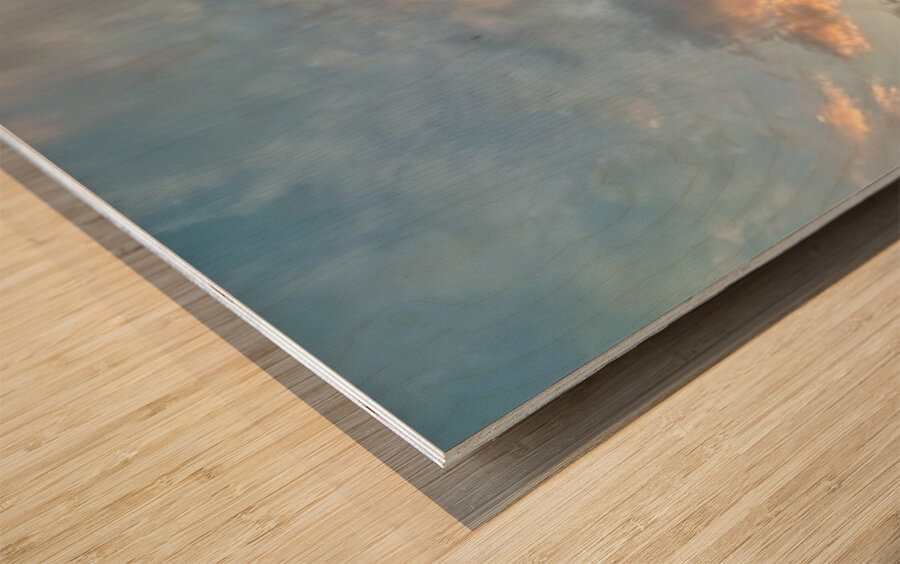 Kihei Sunet -2 Wood print