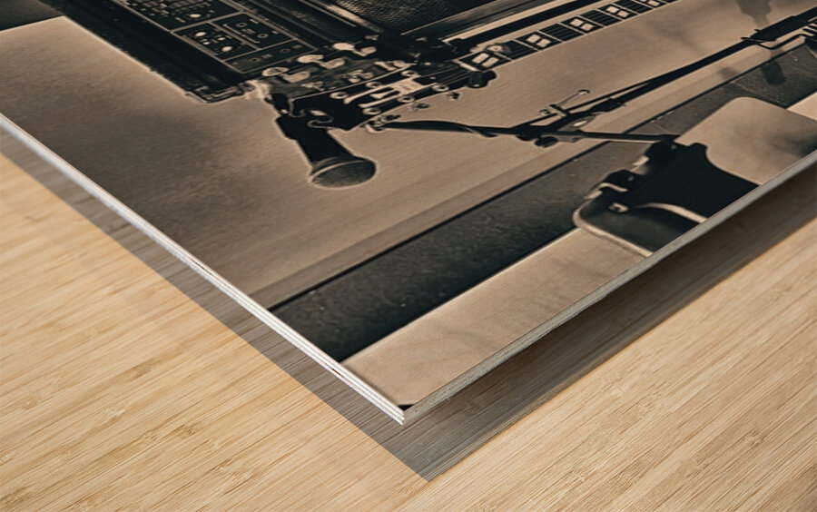 Youre on in 5 black and white Wood print