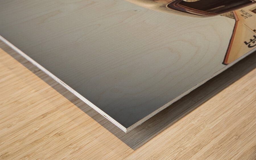 End of an Era Wood print